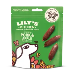 Lilys kitchen pork apple sausages