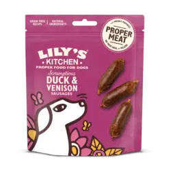 Lily's Kitchen Duck & Venison Mini Sausages