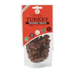 Pure turkey Training Treats for Dogs - lækre og nærende godbidder til træning af din hund, lavet af 100% naturligt kvalitetskød fra England