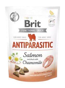 Brit Care Dog Functional Snack Antiparasitic Salmon - ShopDogsrus.dk