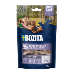 Bozita Meaty Bites med hjort og and - 95% kød