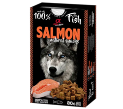 alpha spirit natural snacks med laks hos shopdogsrus.sk