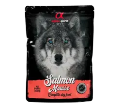 Alpha Spirit Salmon Mousse – Naturlig og Smagfuld Laksemousse til Hunde