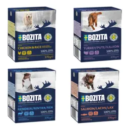 Bozita Vådfoder til Hunde – Kødstykker i Gelé 370 g