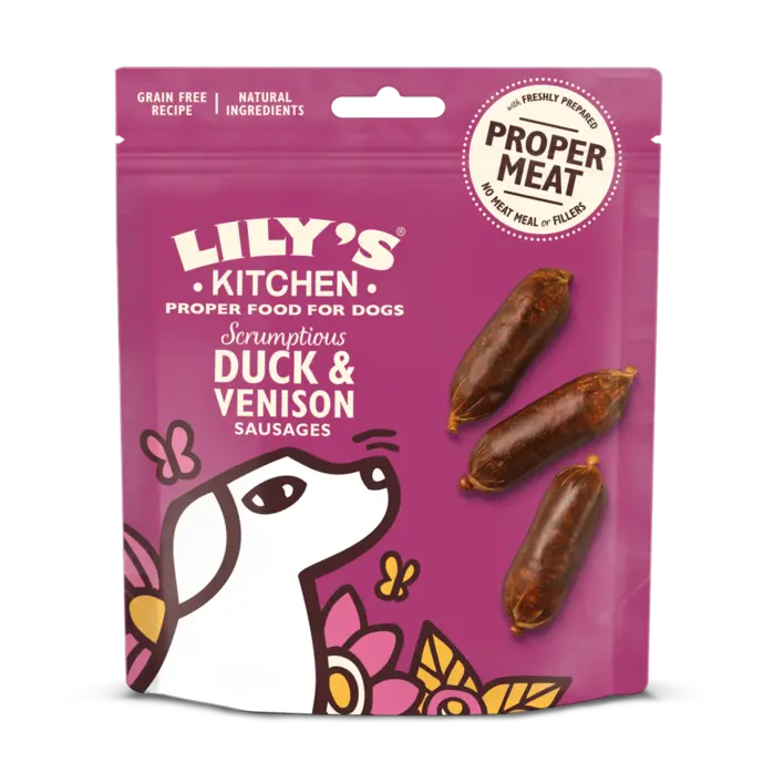 Lily's Kitchen Duck & Venison Mini Sausages