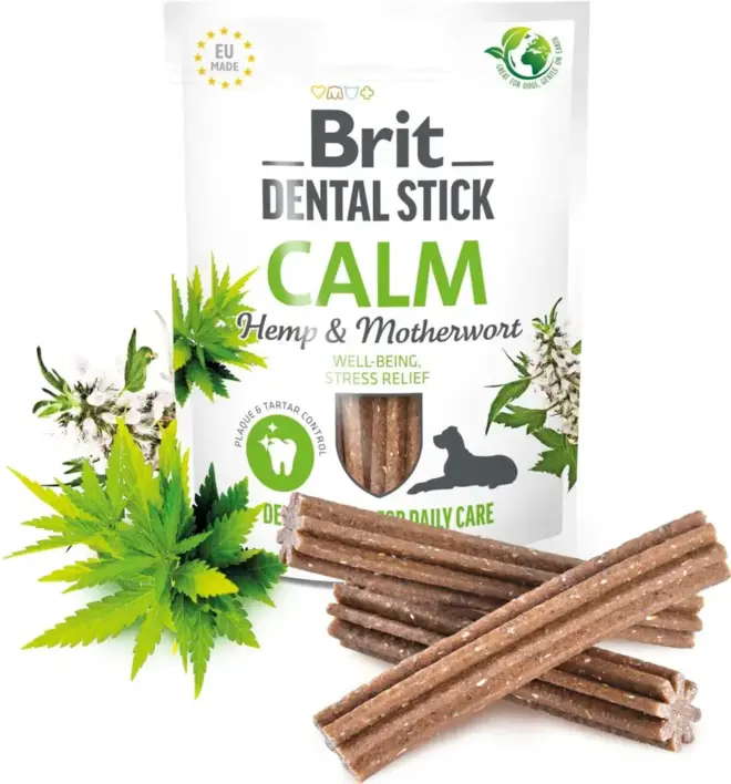 Brit Dental Stick Calm med Hamp og Hjertespand
