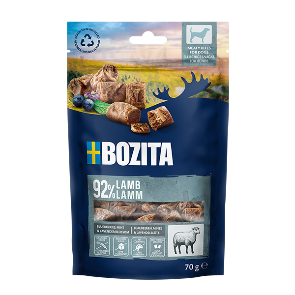 Bozita Meaty Bites med lam - 92% kød