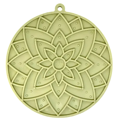 Sodapup lotus slikkemåtte Grøn