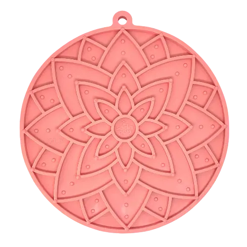 Sodapup lotus slikkemåtte rosa
