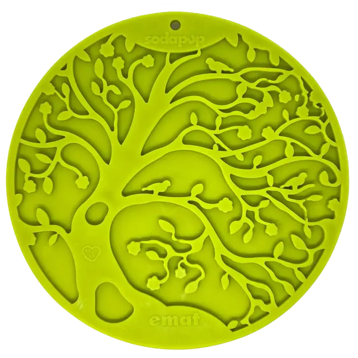 SodaPup Tree of Life Slikkemåtte – Med Sugekopper