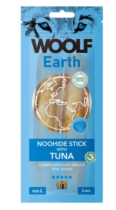Woolf Earth Noohide med Tun (Large, 2 stk)