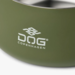 Foran prydes Vega hundeskålen af DOG Copenhagen logoet