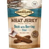 Carnilove Meat Jerky And & Sild (bedst før 06.04.23)