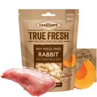 Carnilove True Fresh Raw Freeze-Dried Rabbit