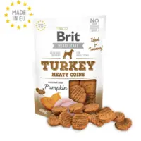 Brit Meat Jerky Turkey Meaty Coins