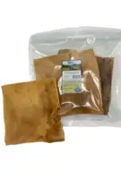 Whesco Oksehovedhuds Plader 2 stk – naturlig tyggesnack med lang tyggetid