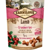 Carnilove Crunchy Snacks | Lam og Tranebær (200g)