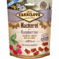 Carnilove Crunchy Snacks | Makrel og Hindbær (200g)