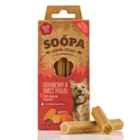 Soopa Dental Stick |Tranebær og Sød kartoffel